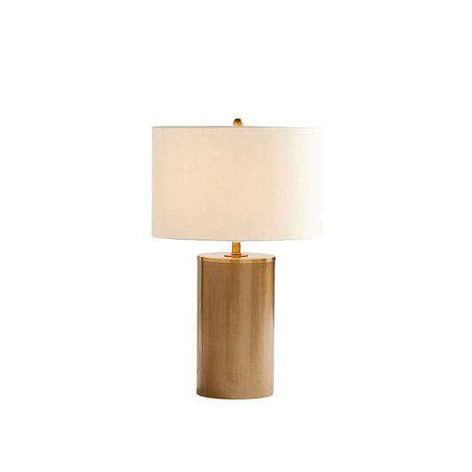 Gold Lamp with USB Port