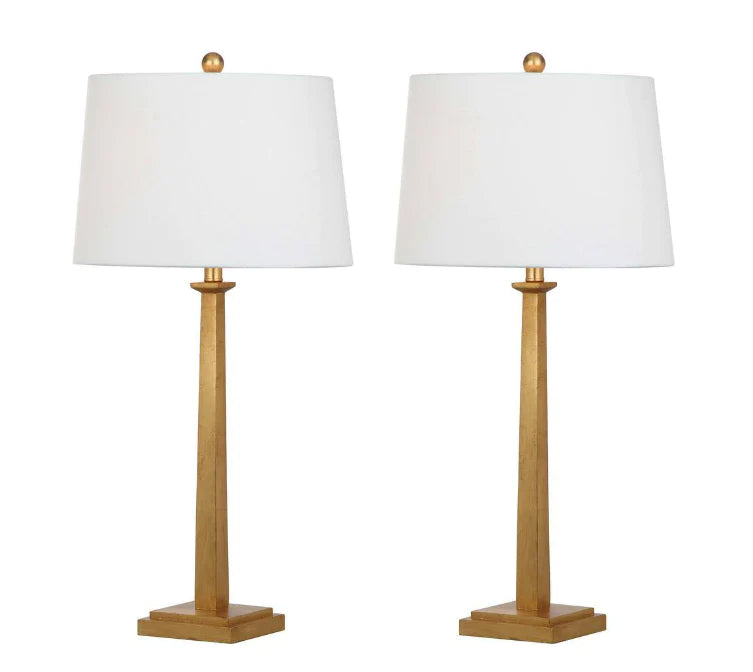 Pair of Gold Table Lamps